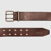 LEVI'S® MEN'S POTRERO DOUBLE PRONG BELT - BROWN