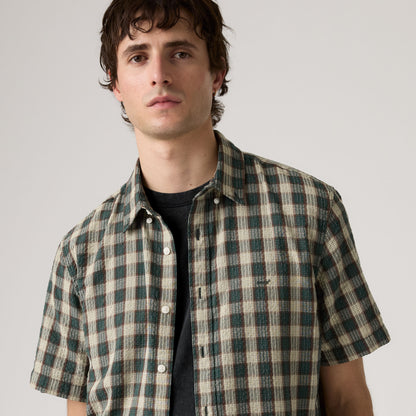 LEVI'S® MEN'S SHORT-SLEEVE AUTHENTIC BUTTON-DOWN SHIRT - MULTI-COLOR