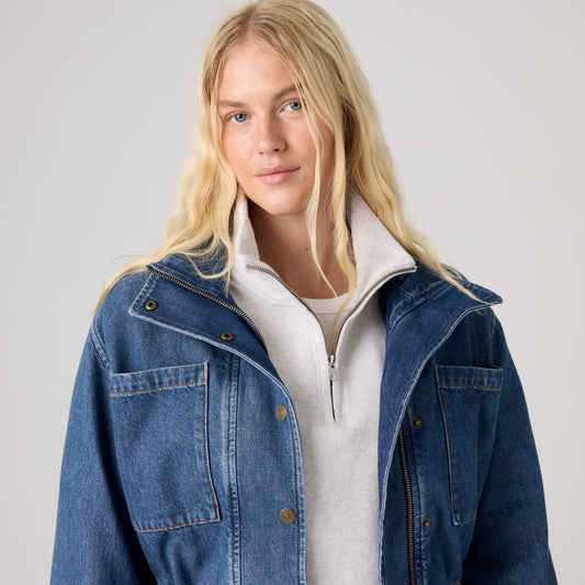 LEVI'S® WOMEN'S KARLIE UTILITY JACKET - MULTI COLOUR