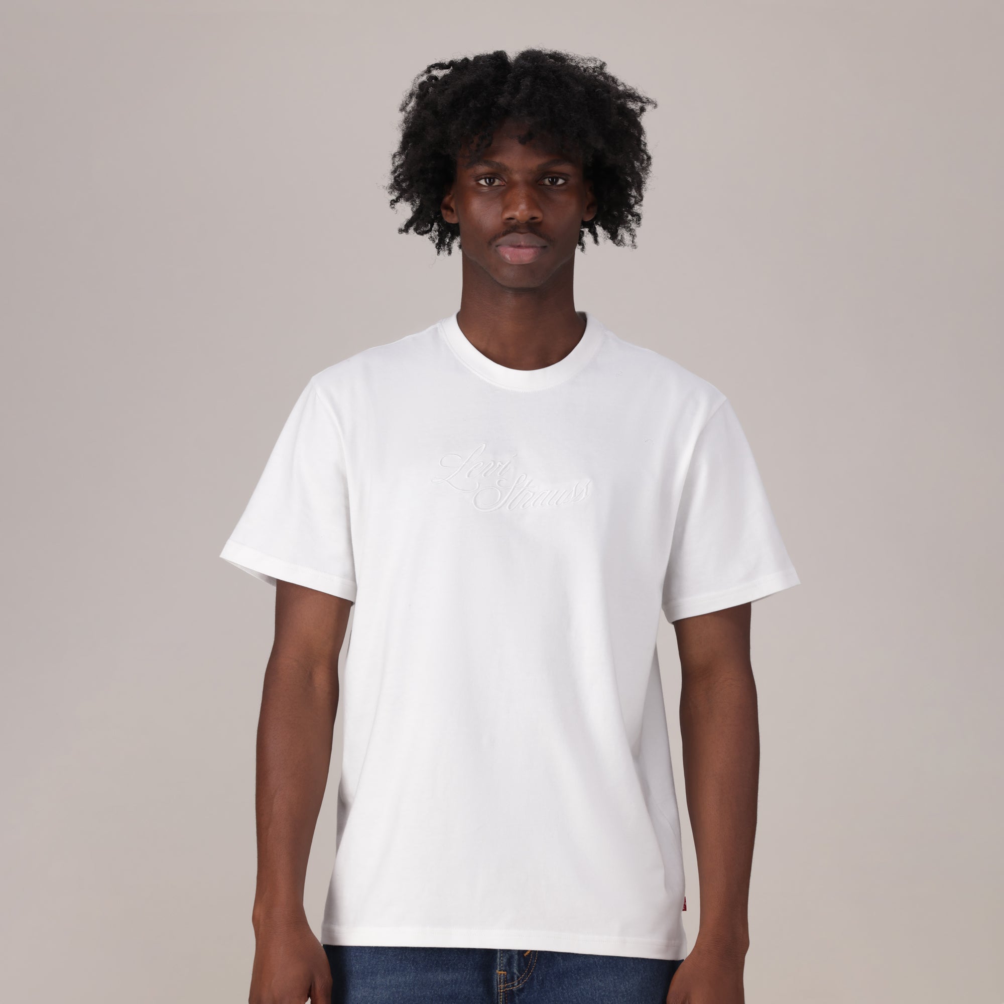 LEVI'S® MEN'S RELAXED FIT SHORT-SLEEVE GRAPHIC T-SHIRT - TAN