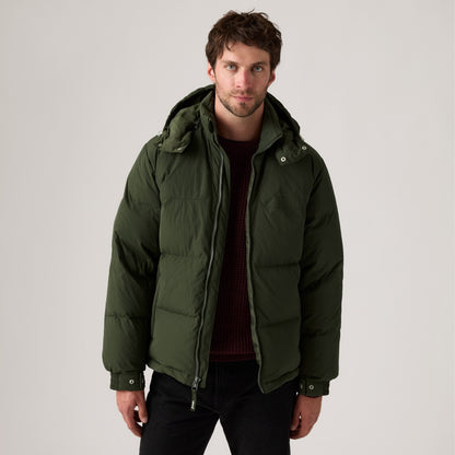 LEVI'S® MEN'S ROCKRIDGE SHORT PUFFER JACKET - GREEN