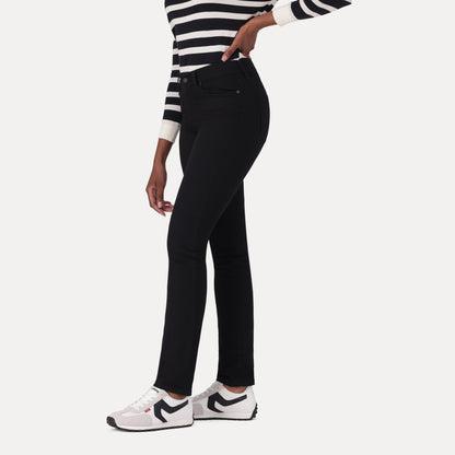LEVI'S®CURVY STRAIGHT ZA - BLACK