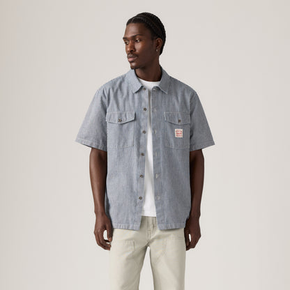 LEVI'S® MEN'S SHORT-SLEEVE WORKER SHIRT - MULTI COLOUR
