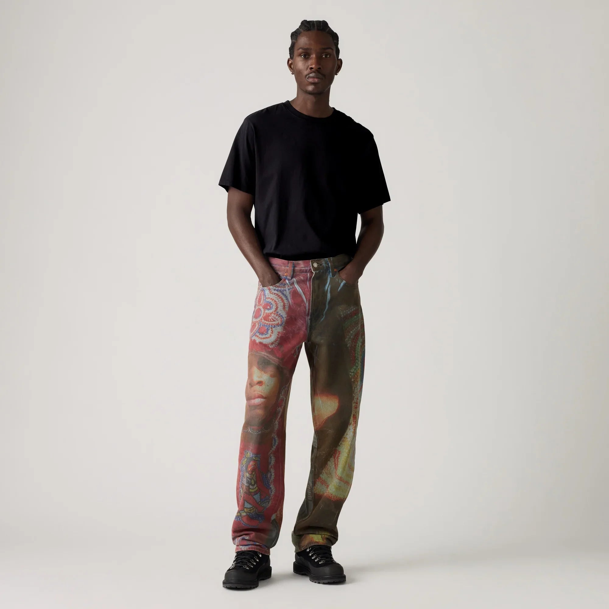 LEVI'S® X DENIM TEARS PHOTO JEANS - MULTI-COLOUR