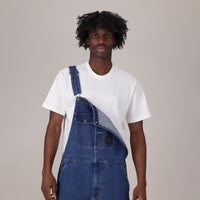 LEVI'S® MEN'S LOOSE OVERALLS - MED INDIGO - WORN IN