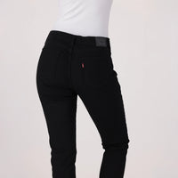 LEVI'S® WOMEN'S CURVY SKINNY  - BLACK