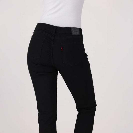 LEVI'S® WOMEN'S CURVY SKINNY  - BLACK