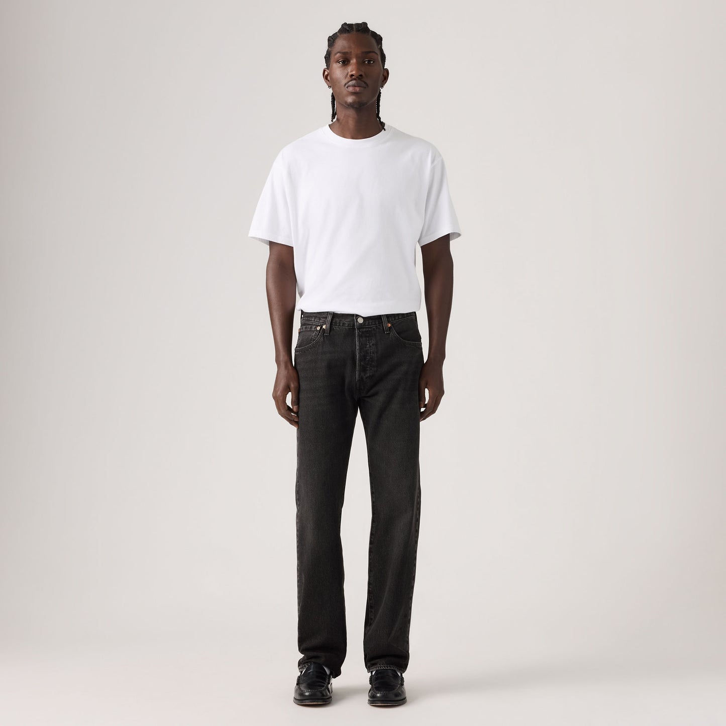 LEVI'S® MEN'S 501® ORIGINAL THERMODAPT JEANS - BLACK