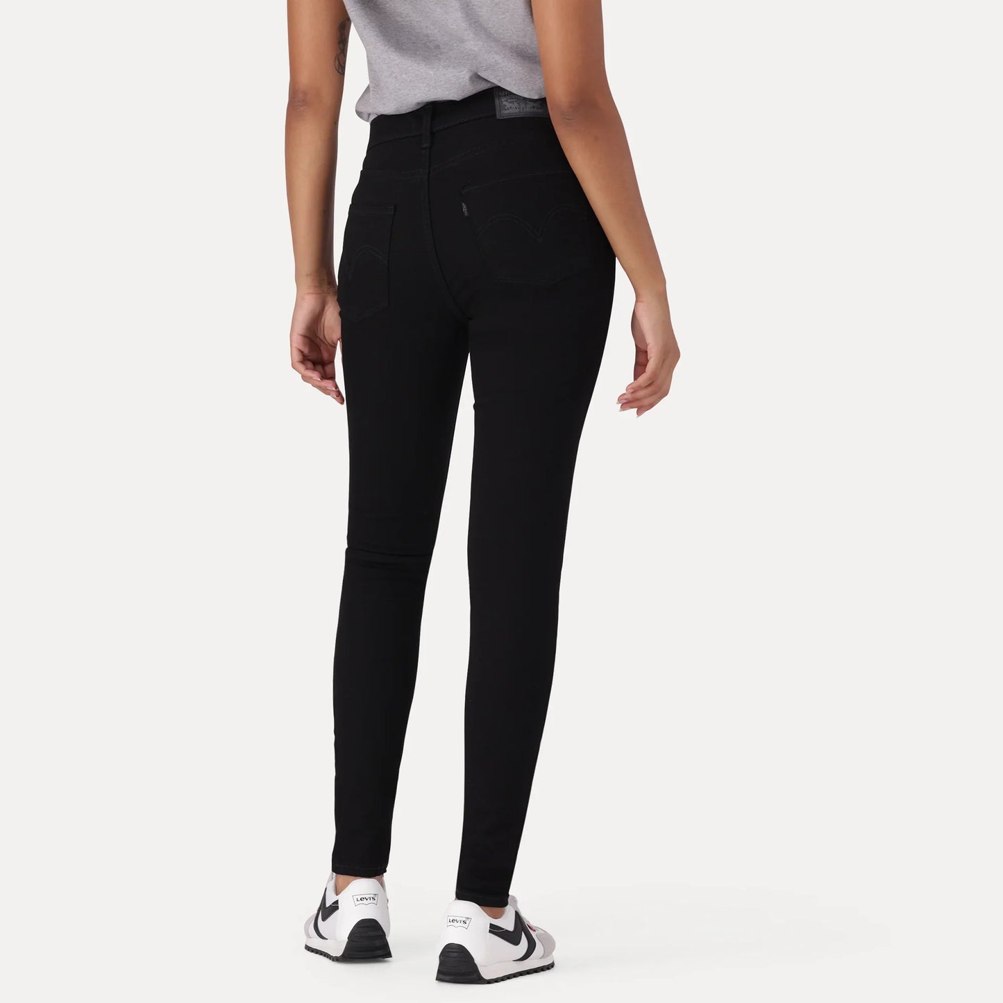 720 HIGH-RISE SUPER SKINNY JEANS - BLACK