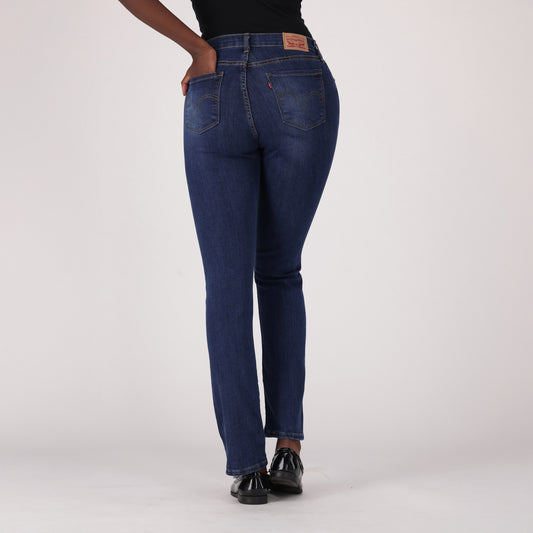 LEVI'S® WOMEN'S CURVY STRAIGHT - DARK WASH