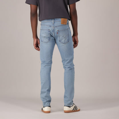 LEVI'S® MEN'S 512™ SLIM TAPER JEANS - LIGHT INDIGO - WORN IN