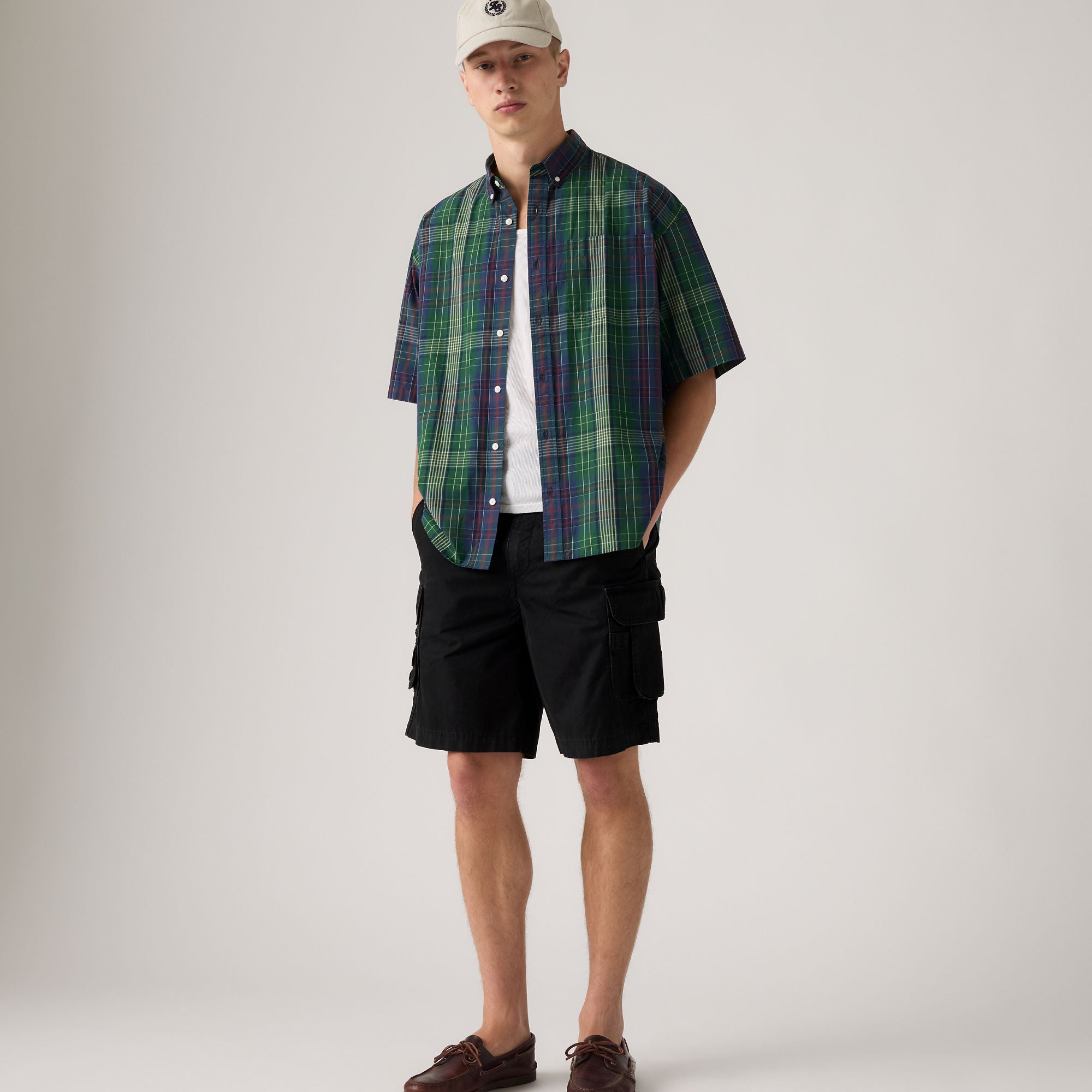 LEVI'S® MEN'S FISHING CARGO SHORTS - BLACK