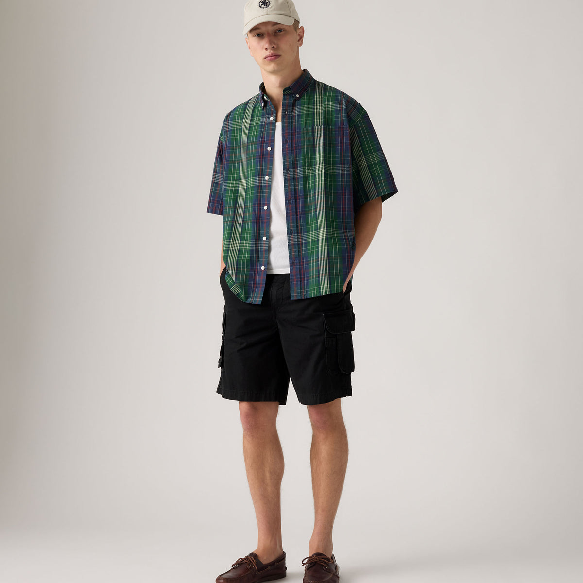 LEVI'S® MEN'S FISHING CARGO SHORTS - BLACK