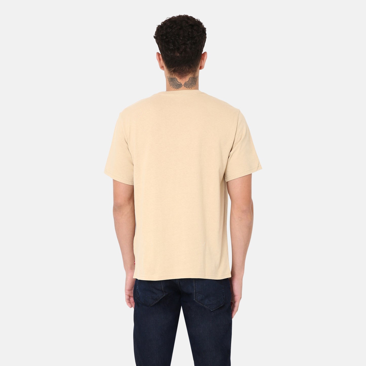 LEVI'S® MEN'S RELAXED FIT SHORT-SLEEVE GRAPHIC T-SHIRT - TAN