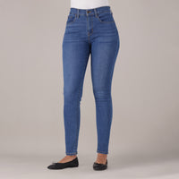 Levi's® Women's Curvy High-Rise Super Skinny - Med Indigo - Worn In