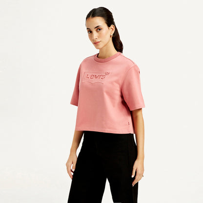 LEVI’S® WOMEN'S RELAXED FIT T-SHIRT - PINK