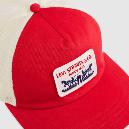 LEVI'S® MEN'S PRESIDIO TRUCKER CAP - REDS