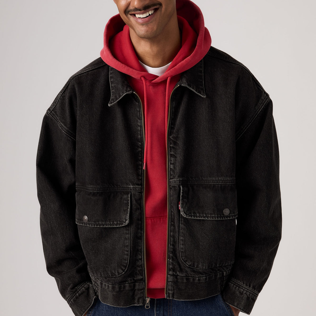 LEVI'S® MEN'S WHEELING JACKET - BLACK