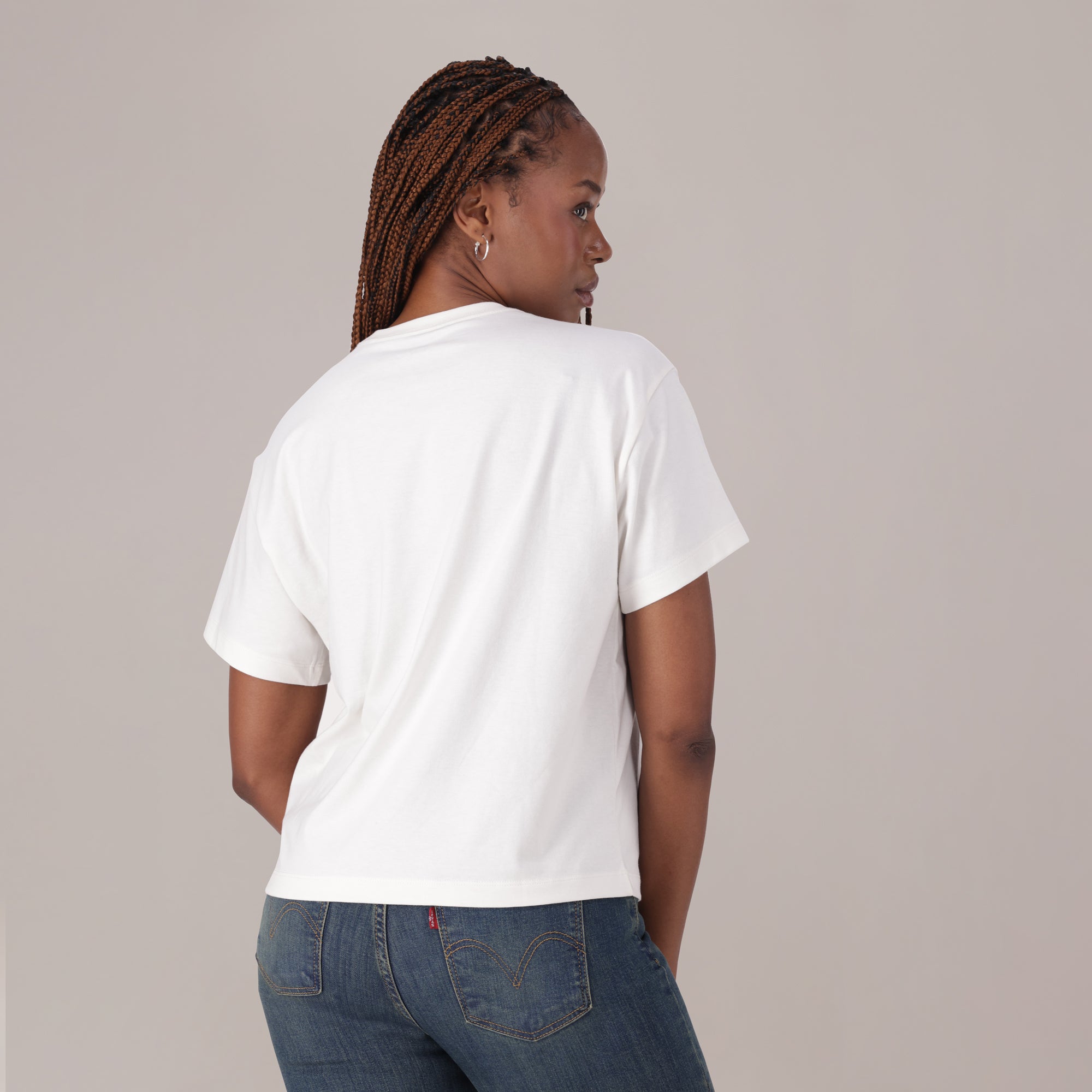 LEVI'S® WOMEN'S GRAPHIC ANYDAY TEE - WHITE