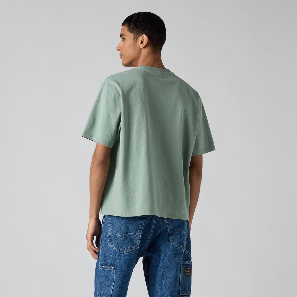 LEVI'S® MEN'S SHORT-SLEEVE WORKWEAR POCKET T-SHIRT - GREEN