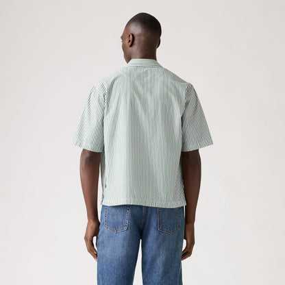 LEVI'S® MEN'S SHORT-SLEEVE ZANDT CROPPED SHIRT - MULTI COLOUR