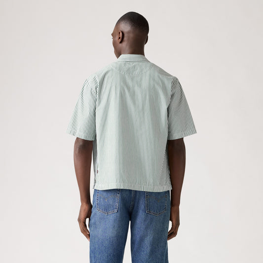 LEVI'S® MEN'S SHORT-SLEEVE ZANDT CROPPED SHIRT - MULTI COLOUR