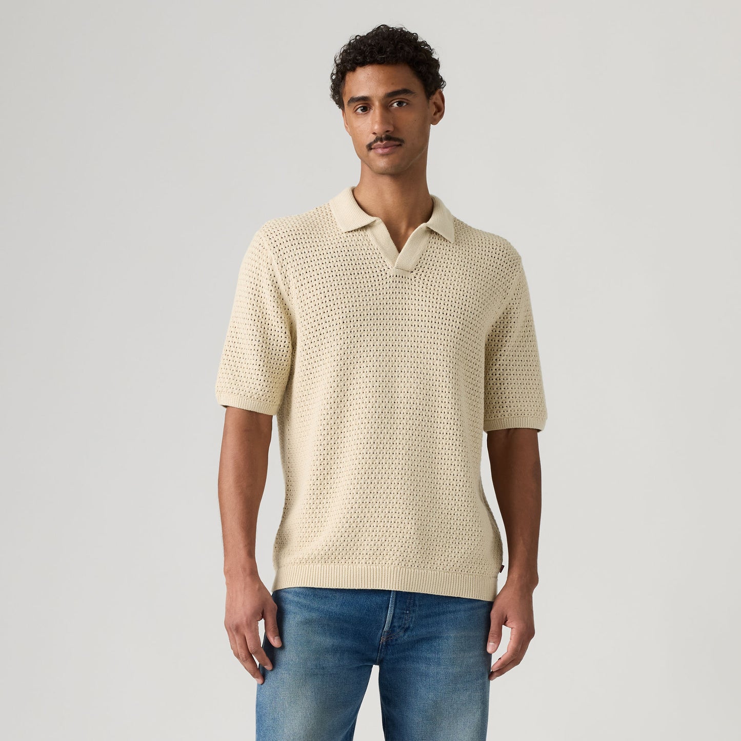 LEVI'S® MEN'S DILLON OPEN COLLAR POLO - MULTI-COLOR