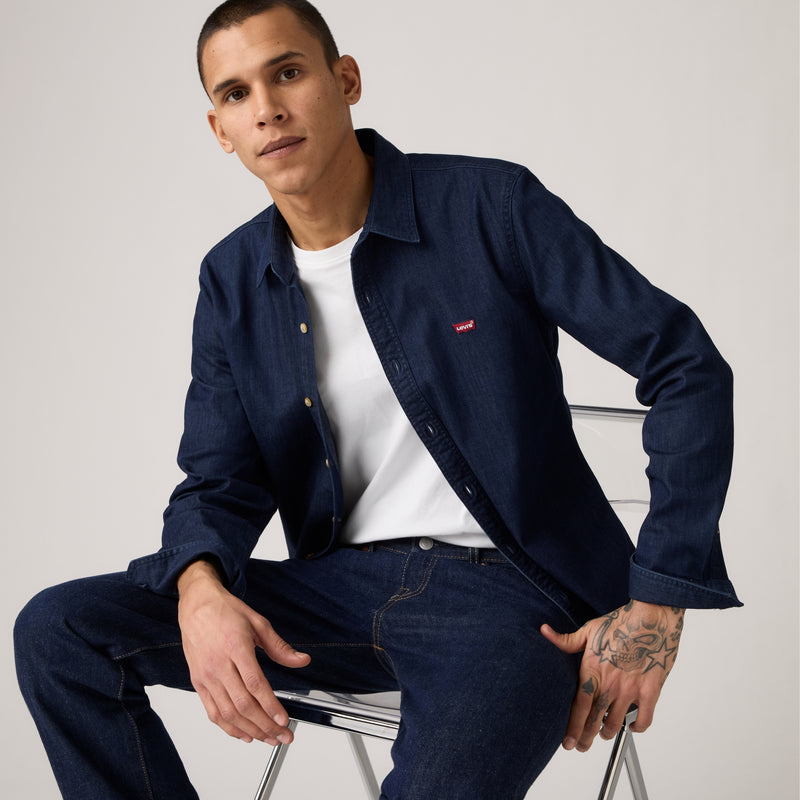 LEVI'S® MEN'S BATTERY HOUSEMARK SLIM FIT SHIRT - MULTI COLOUR