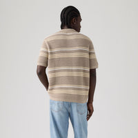 LEVI'S® MEN'S LAGUNA SWEATER POLO - NEUTRAL