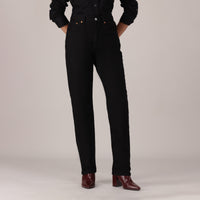 LEVI'S® WOMEN'S 501® ORIGINAL JEANS - MED INDIGO - WORN IN
