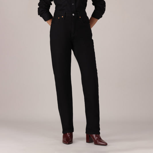 LEVI'S® WOMEN'S 501® ORIGINAL JEANS - MED INDIGO - WORN IN