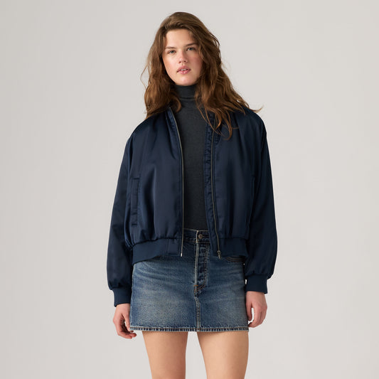LEVI'S® WOMEN'S RUTH BOMBER JACKET - BLUE