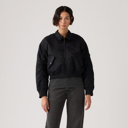 LEVI'S® WOMEN'S BOWIE CROPPED BOMBER JACKET - MULTI COLOUR