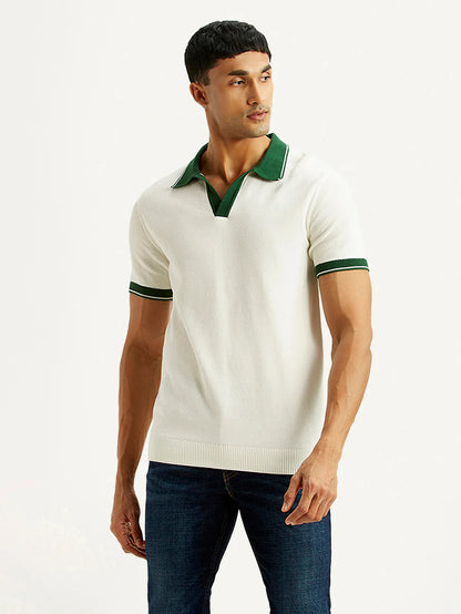 LEVI'S® MEN'S  POLO T-SHIRT - WHITE