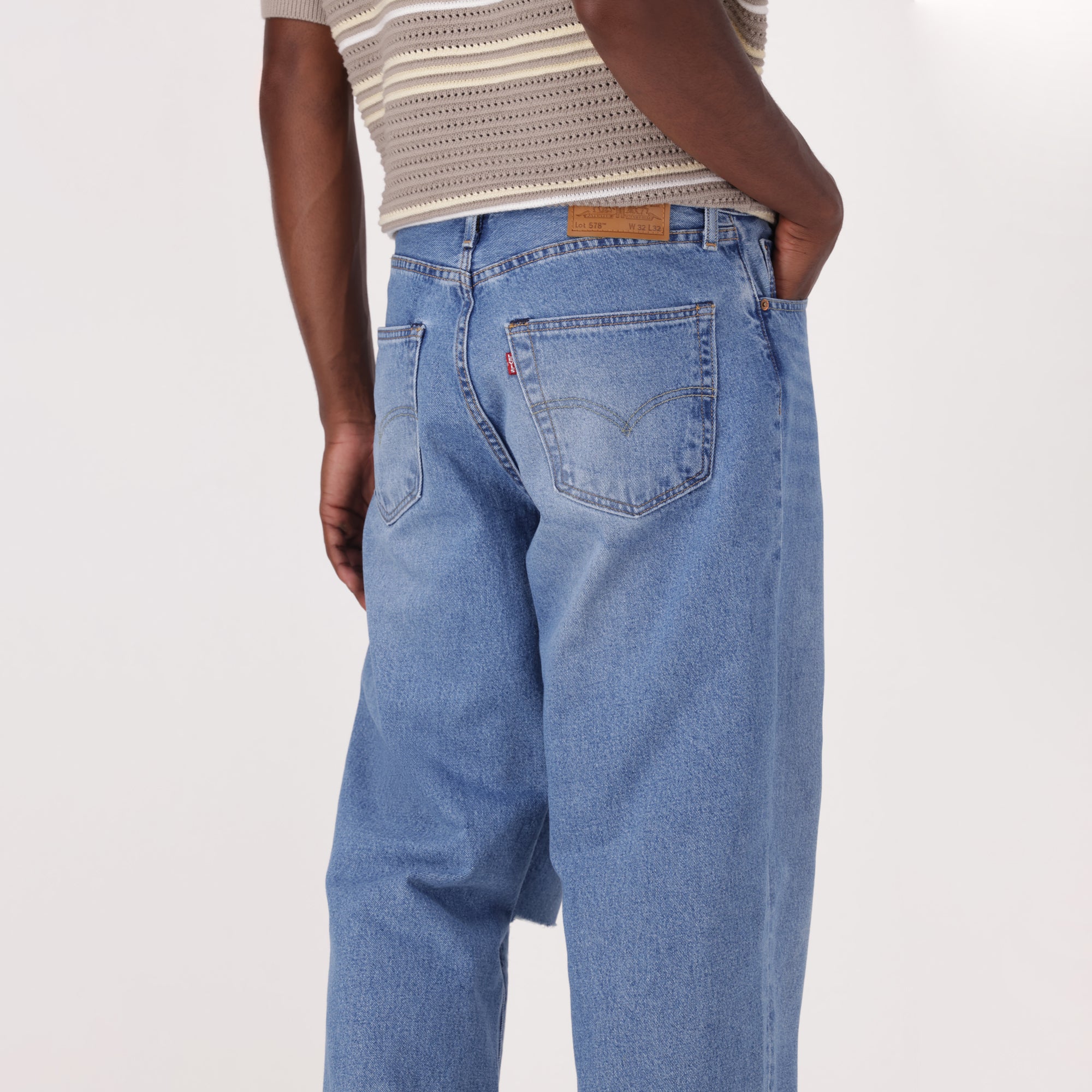 【Levi's 578】baggy jeans W31 L30 LEVI'S® MEN'S 578™ BAGGY JEANS - MEDIUM WASH