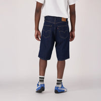 LEVI'S® MEN'S 478 BAGGY SHORTS - DARK INDIGO - WORN IN