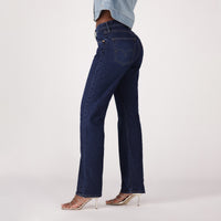 LEVI'S® WOMEN'S 501® CURVE JEANS - MED INDIGO - WORN IN
