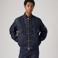 LEVI’S® X SACAI MEN'S BLOUSON JACKET - RIGID BLUE