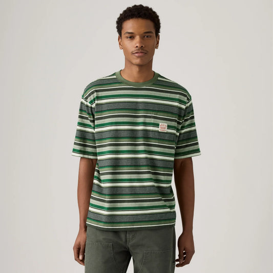 LEVI'S® MEN'S HALF-SLEEVE T-SHIRT - NEUTRAL