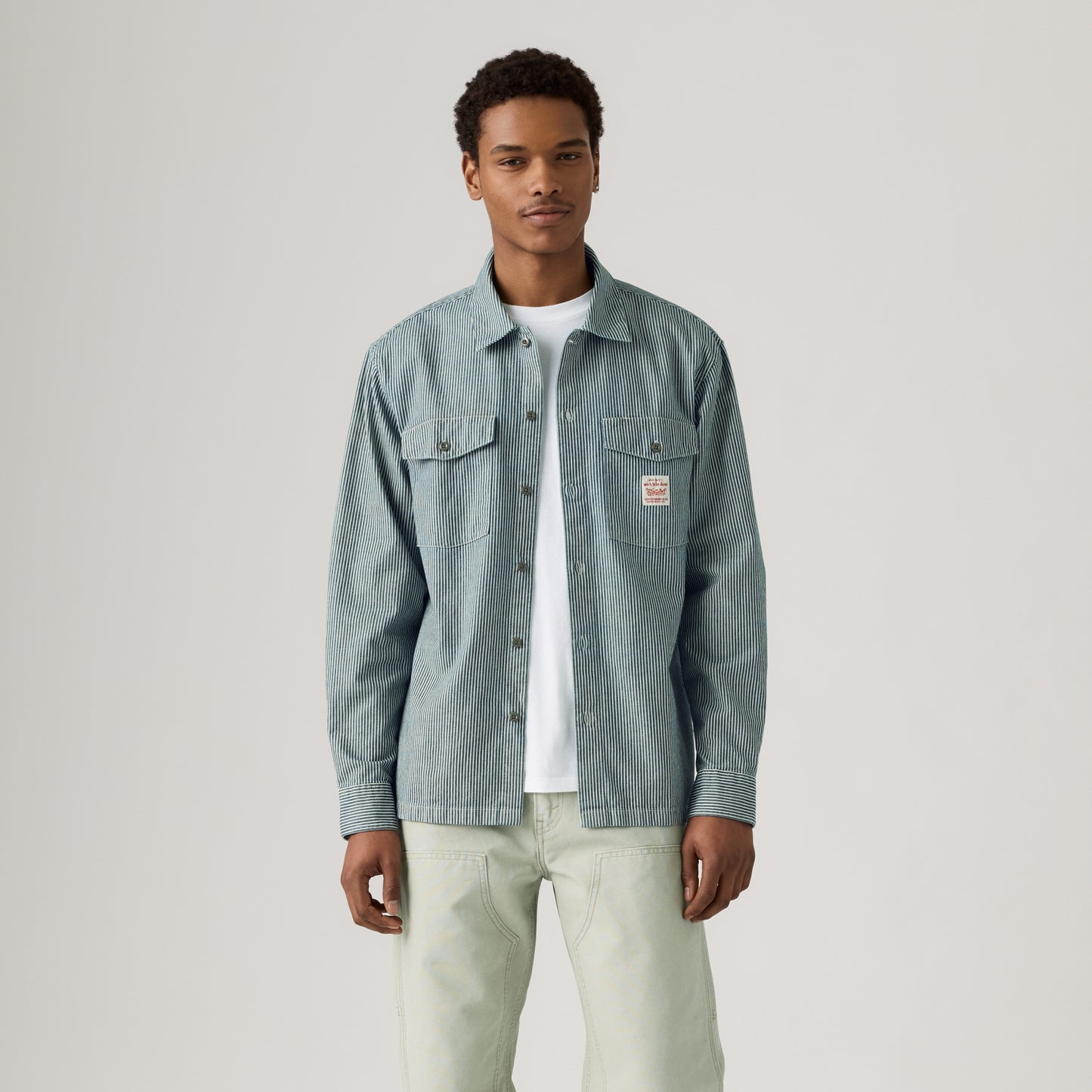 LEVI'S® MEN'S LONG-SLEEVE WORKER SHIRT - MULTI COLOUR