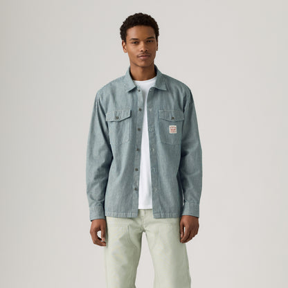 LEVI'S® MEN'S LONG-SLEEVE WORKER SHIRT - MULTI COLOUR
