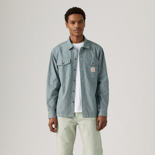 LEVI'S® MEN'S LONG-SLEEVE WORKER SHIRT - MULTI COLOUR