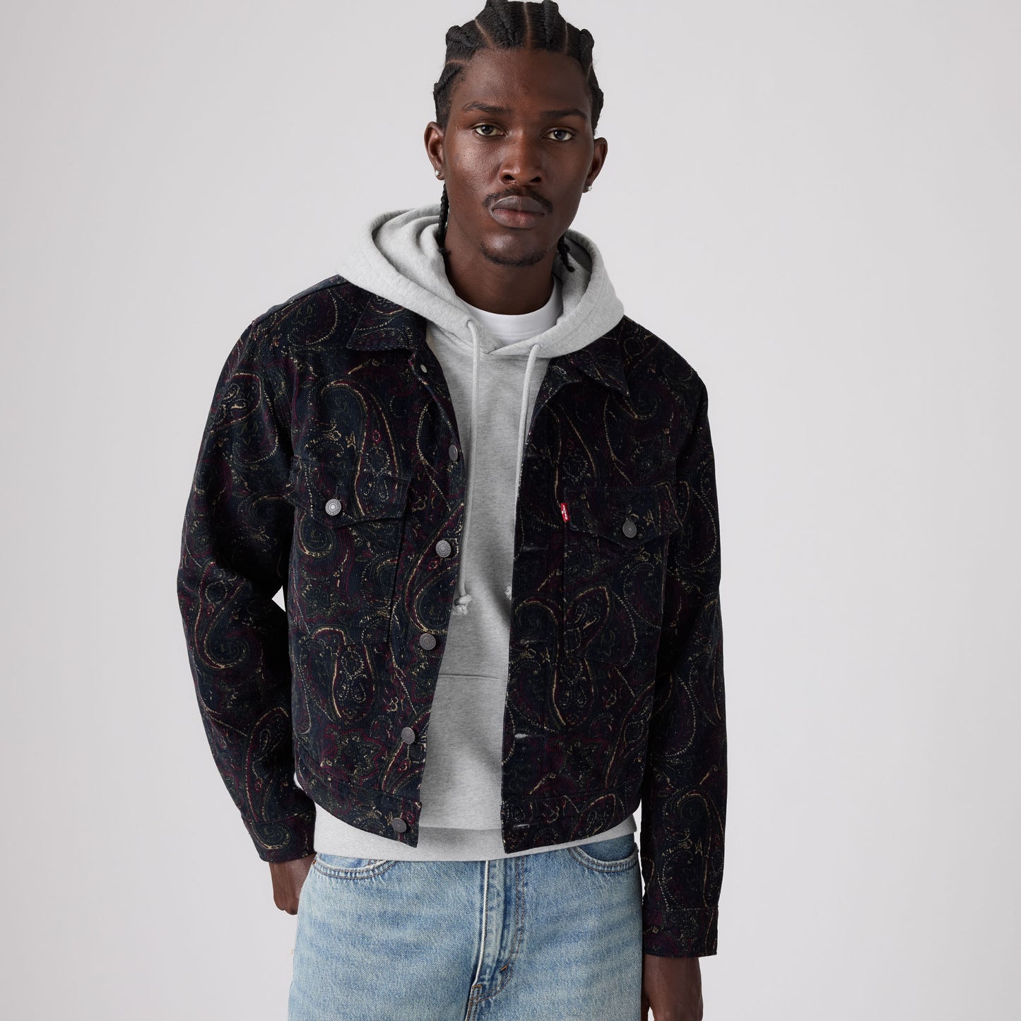LEVI'S® MEN'S CORDUROY EMBARCADERO STATION JACKET - MULTI-COLOR