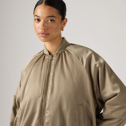 LEVI'S® WOMEN'S RUTH BOMBER JACKET - BROWN
