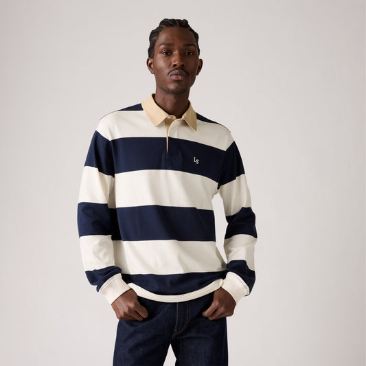 LEVI'S® MEN'S UNION RUGBY SHIRT - BLUE