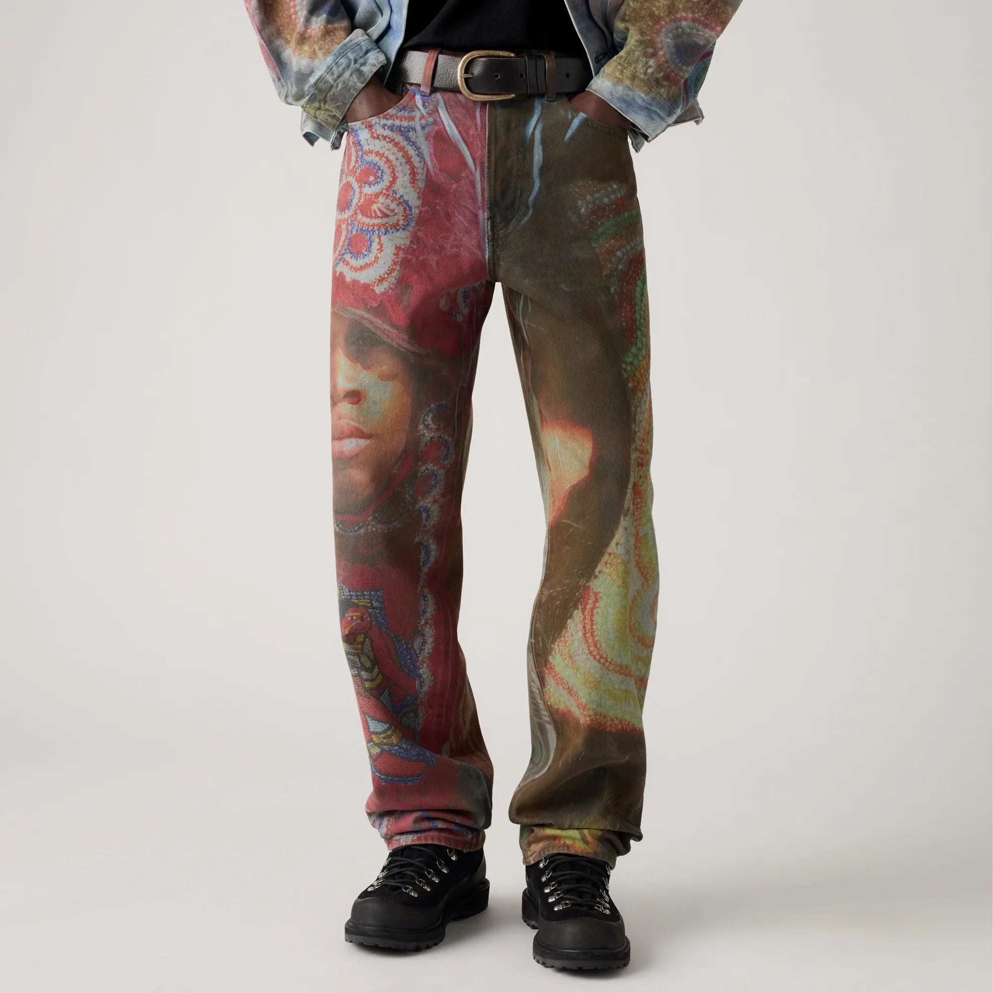 LEVI'S® X DENIM TEARS PHOTO JEANS - MULTI-COLOUR
