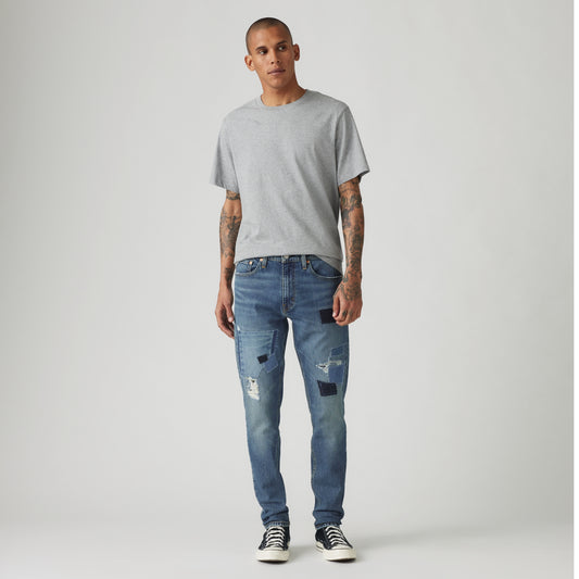 LEVI'S® MEN'S 512™ SLIM TAPER JEANS - MED INDIGO - WORN IN