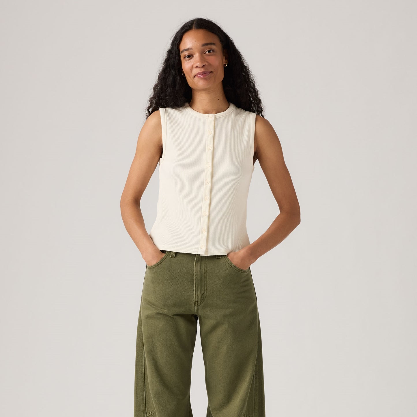 LEVI'S® WOMEN'S RORY BUTTON-UP SHIRT - MULTI COLOUR