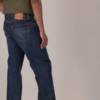 LEVI'S® MEN'S 501® LOOSE JEANS - DARK INDIGO - WORN IN