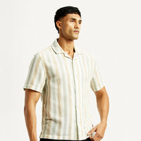 Levi's® Mens Slim Fit Resort Collar Linen Shirt